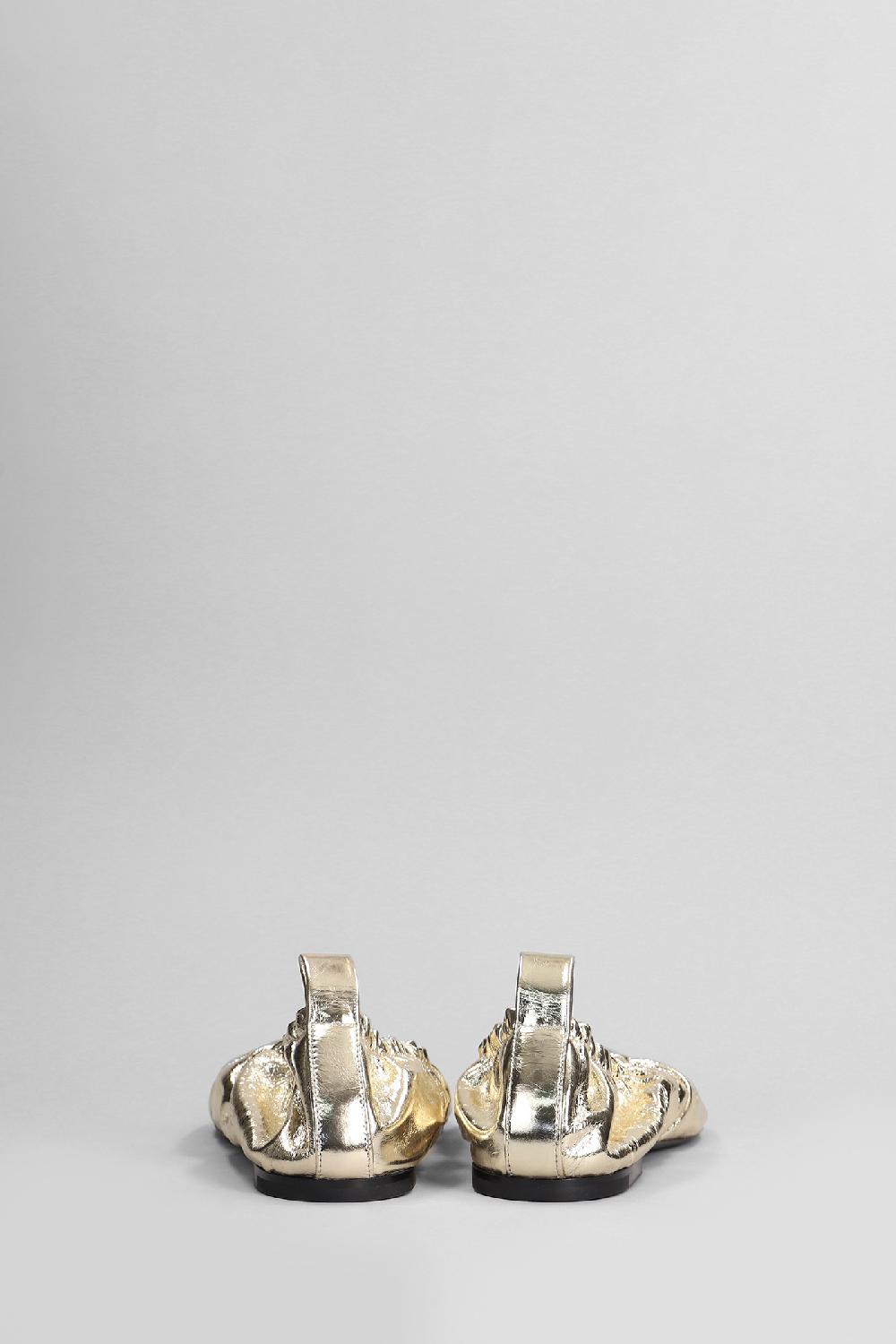 Deliberti Jil Sander Ballerine In Pelle Platino Cod. 405862 - Deliberti The Luxury Shopping