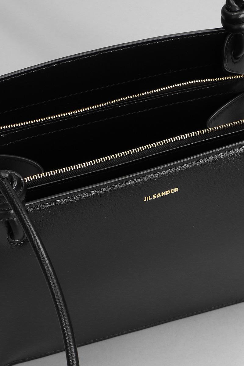 Deliberti Jil Sander Borsa A Spalla Giro Sm In Pelle Nera Cod. 354101 - Deliberti The Luxury Shopping