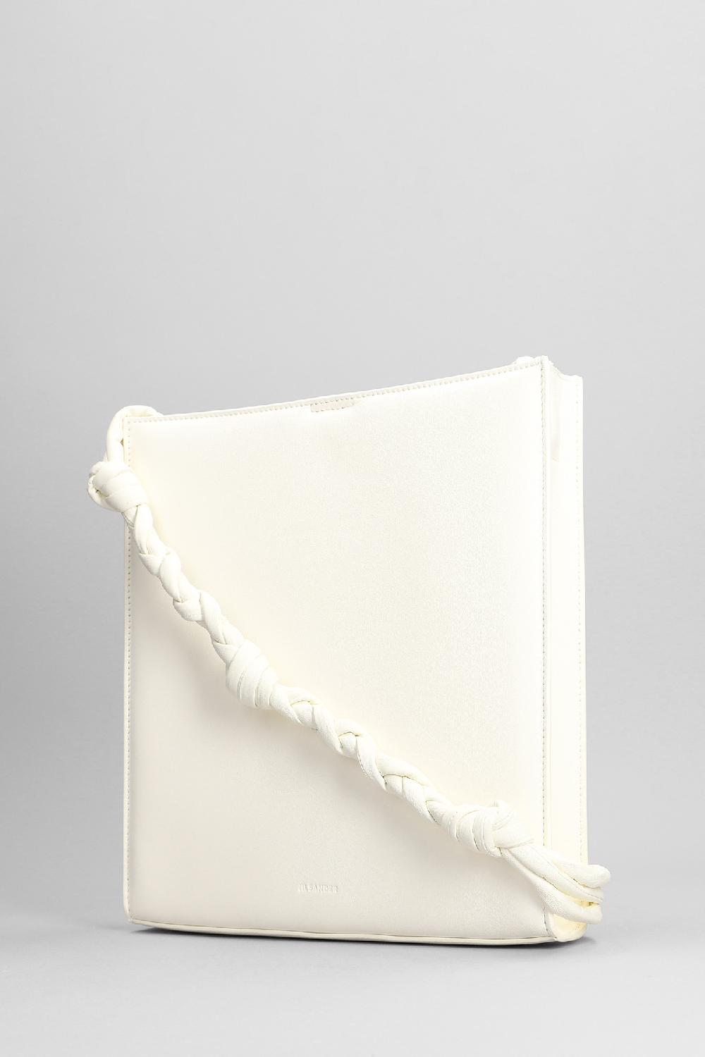 Deliberti Jil Sander Borsa A Spalla In Pelle Bianca Cod. 382505 - Deliberti The Luxury Shopping