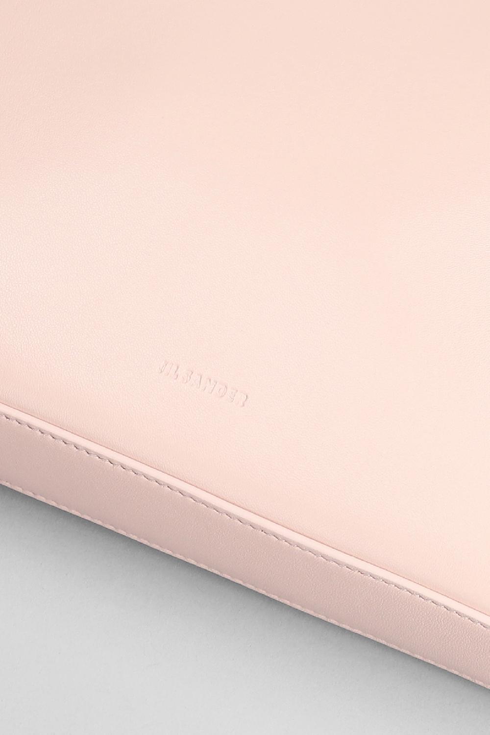 Deliberti Jil Sander Borsa A Spalla In Pelle Rosa Cod. 382507 - Deliberti The Luxury Shopping