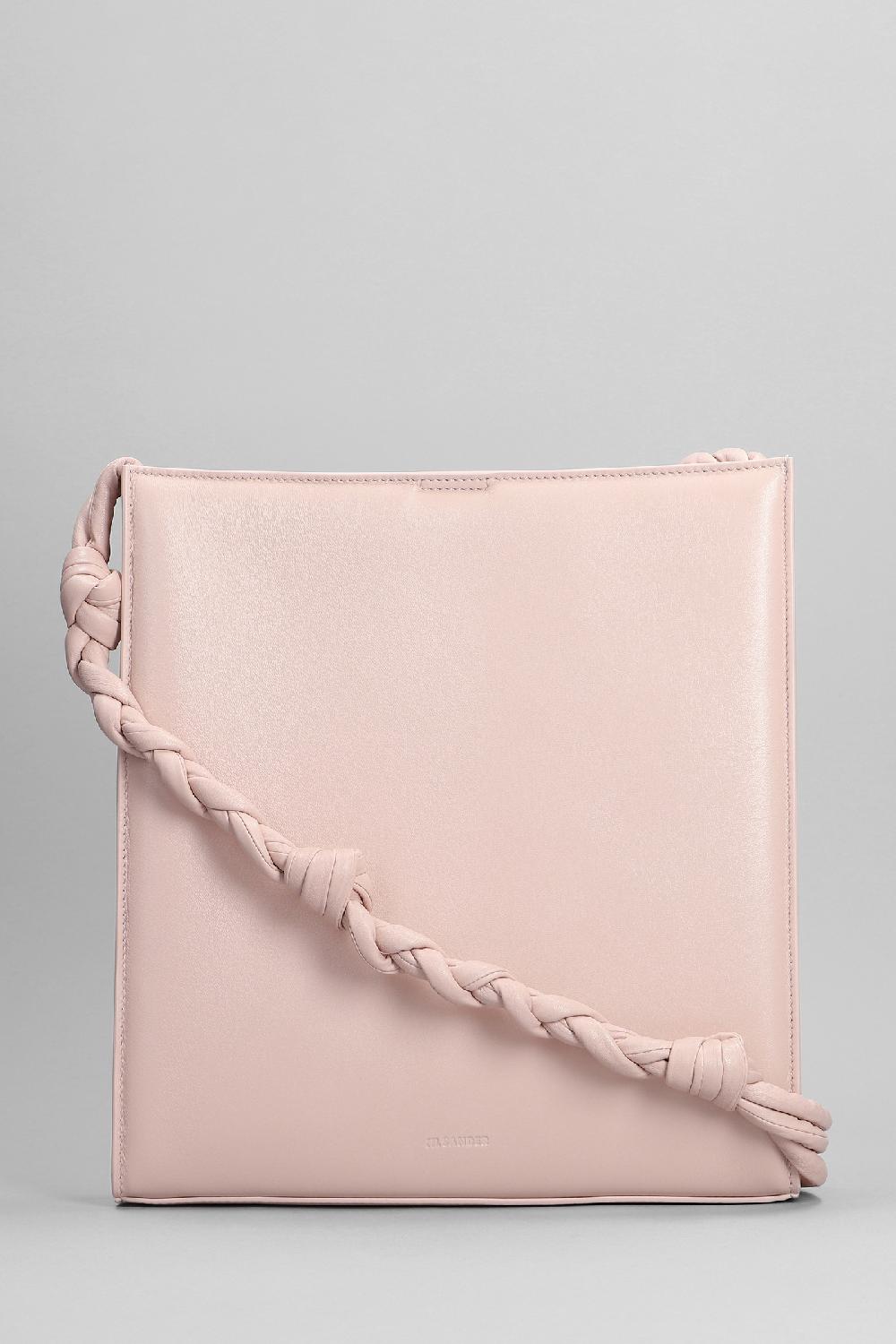 Deliberti Jil Sander Borsa a spalla in pelle rosa cod. 382507 - Deliberti The Luxury Shopping