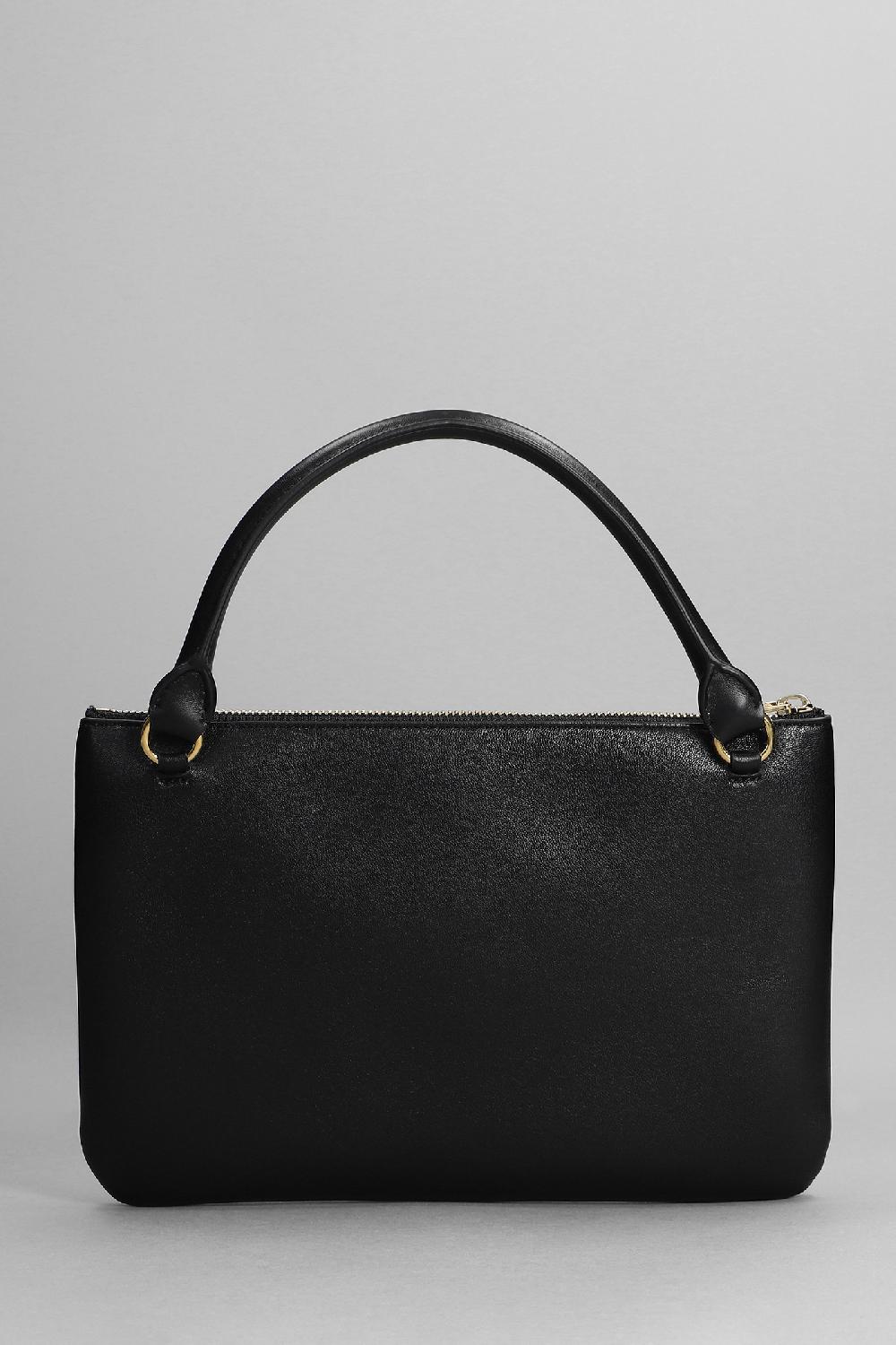 Deliberti Jil Sander Borsa A Spalla Link Lg Multi In Pelle Nera Cod. 353972 - Deliberti The Luxury Shopping