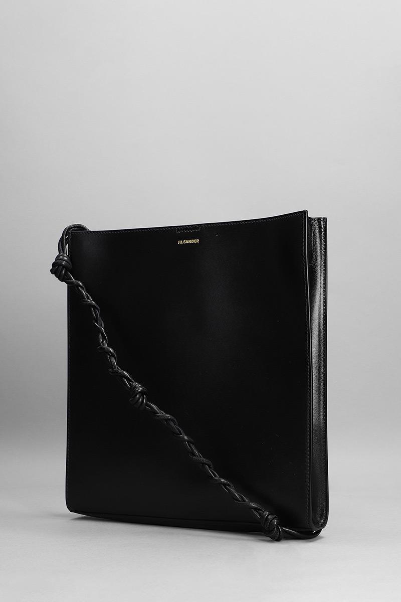 Deliberti Jil Sander Borsa A Spalla Tangle In Pelle Nera Cod. 354111 - Deliberti The Luxury Shopping