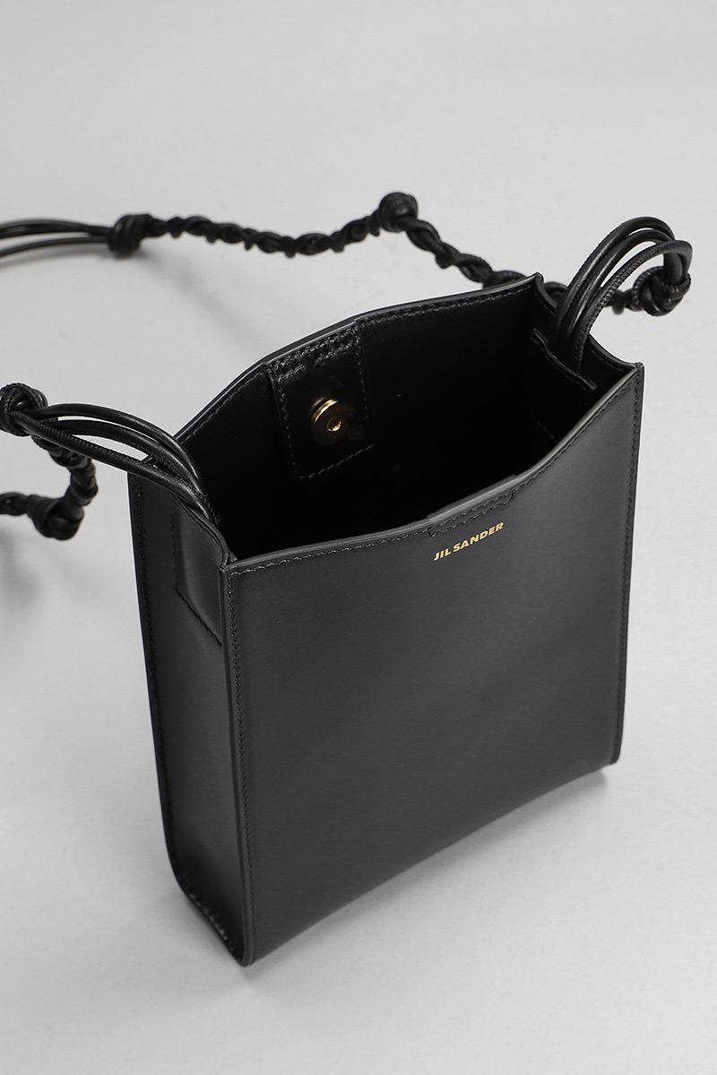Deliberti Jil Sander Borsa A Spalla Tangle In Pelle Nera Cod. 354114 - Deliberti The Luxury Shopping