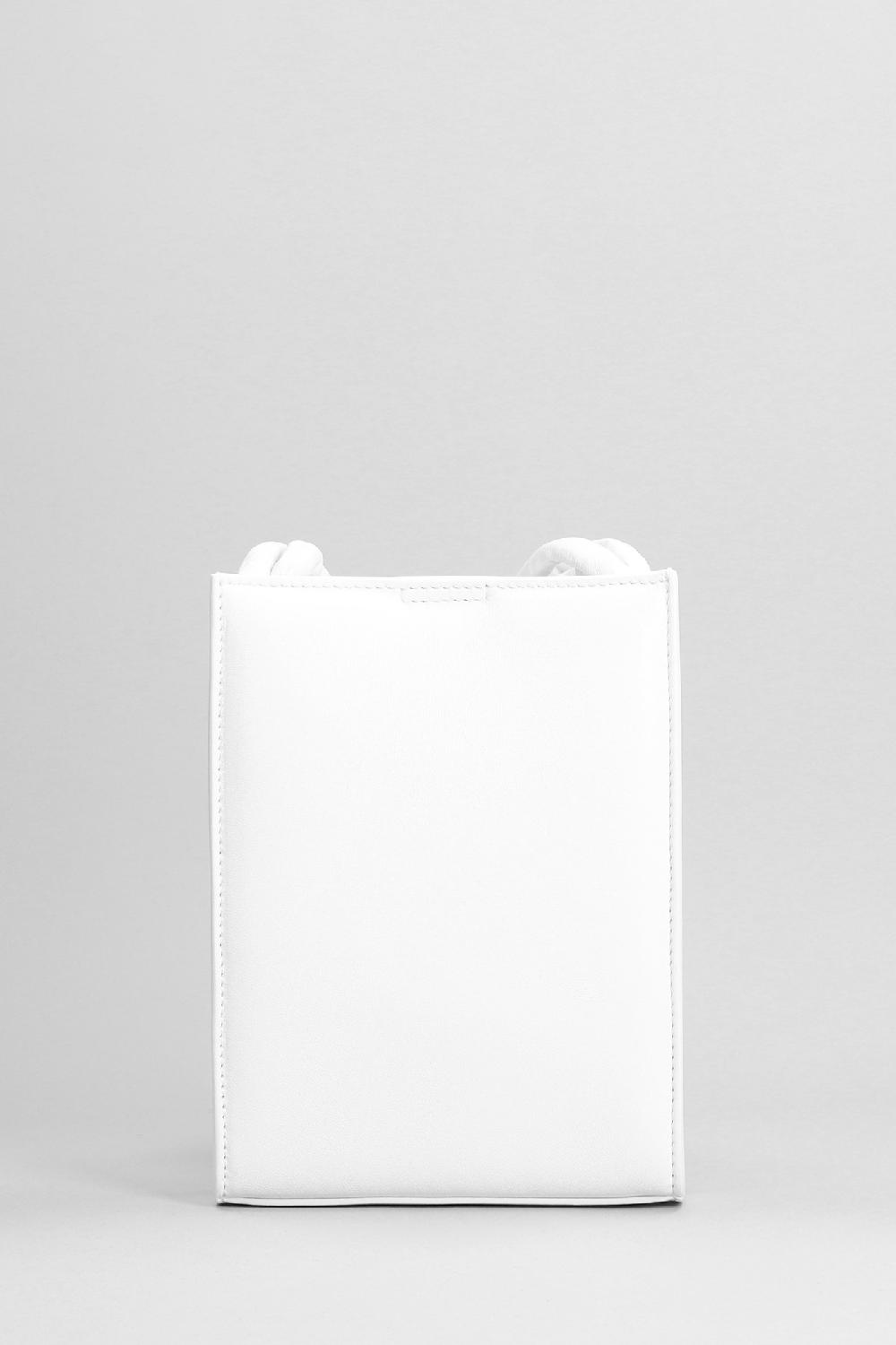 Deliberti Jil Sander Borsa A Spalla Tangle Sm In Pelle Bianca Cod. 381768 - Deliberti The Luxury Shopping