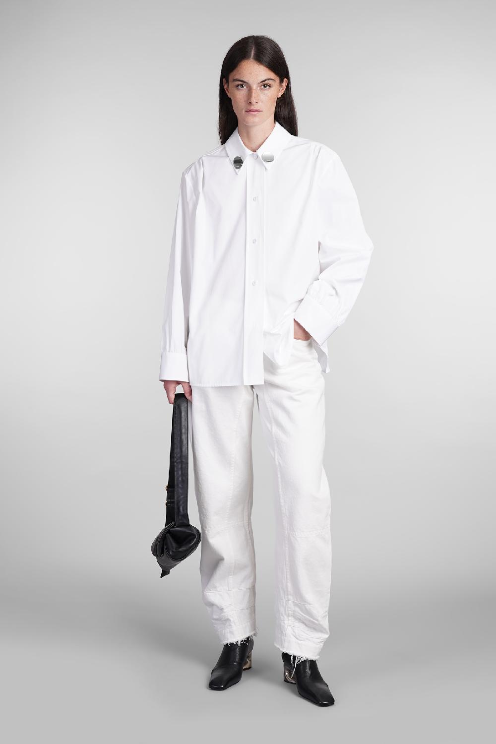 Deliberti Jil Sander Camicia In Cotone Bianco Cod. 404766 - Deliberti The Luxury Shopping