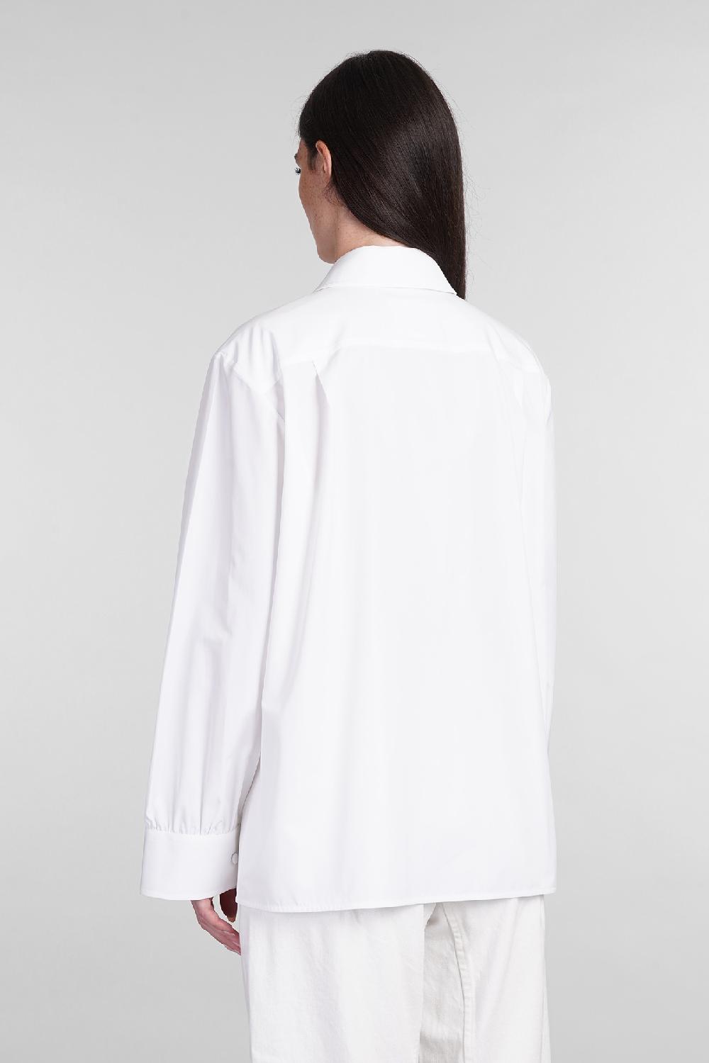 Deliberti Jil Sander Camicia In Cotone Bianco Cod. 404766 - Deliberti The Luxury Shopping