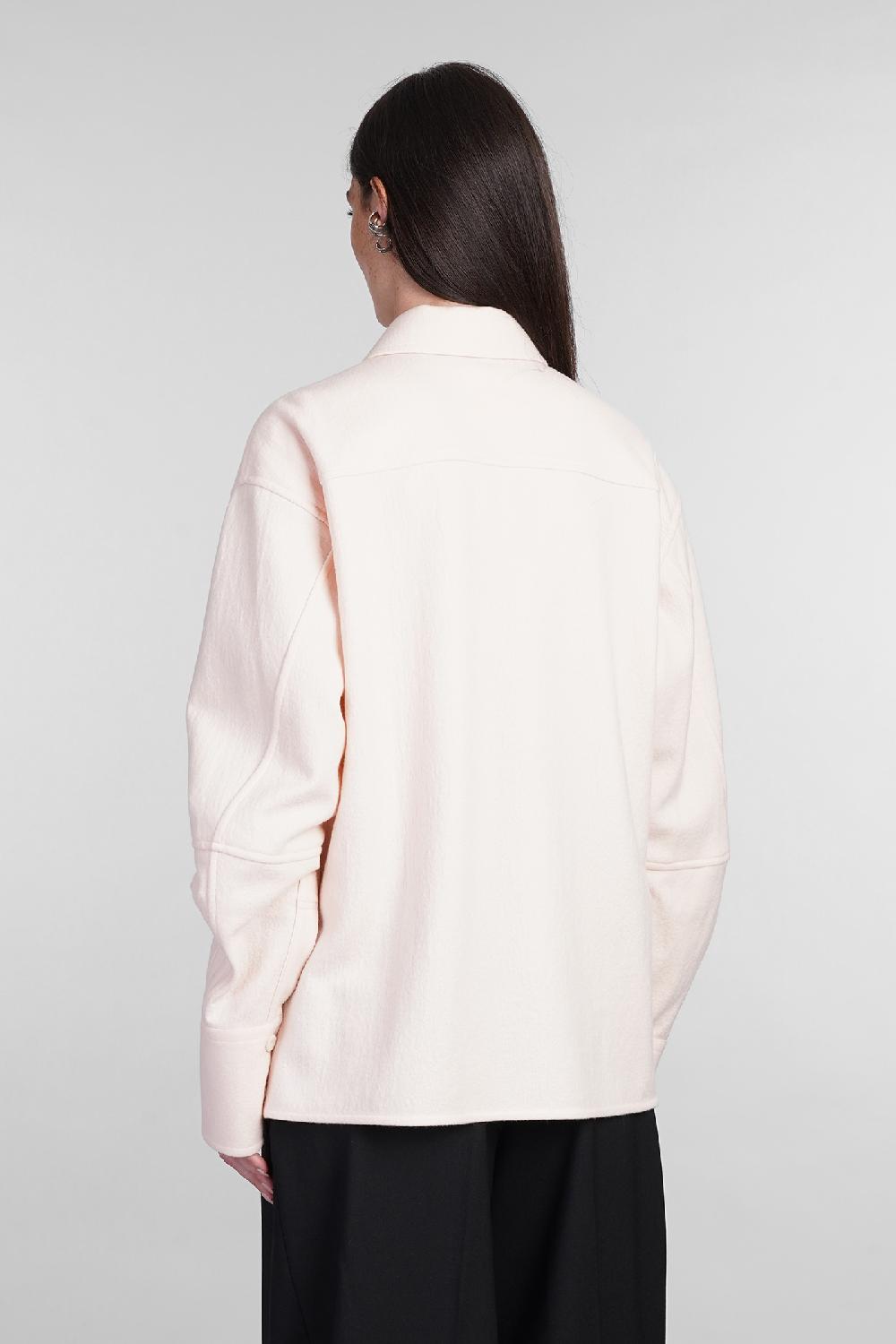 Deliberti Jil Sander Camicia In Viscosa Rosa Cod. 404785 - Deliberti The Luxury Shopping