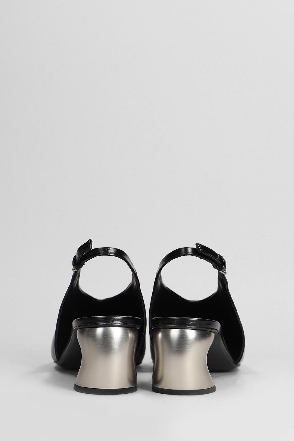 Deliberti Jil Sander Decollete In Pelle Nera Cod. 404774 - Deliberti The Luxury Shopping
