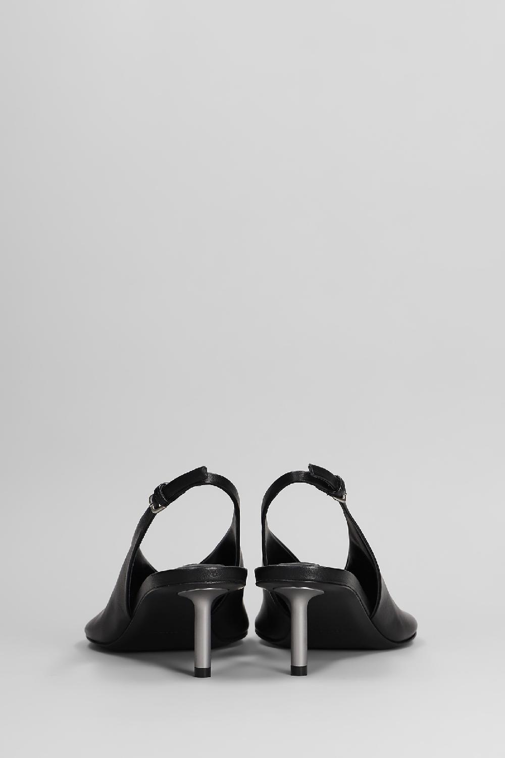 Deliberti Jil Sander Decollete Pumps 65 In Pelle Nera Cod. 410029 - Deliberti The Luxury Shopping