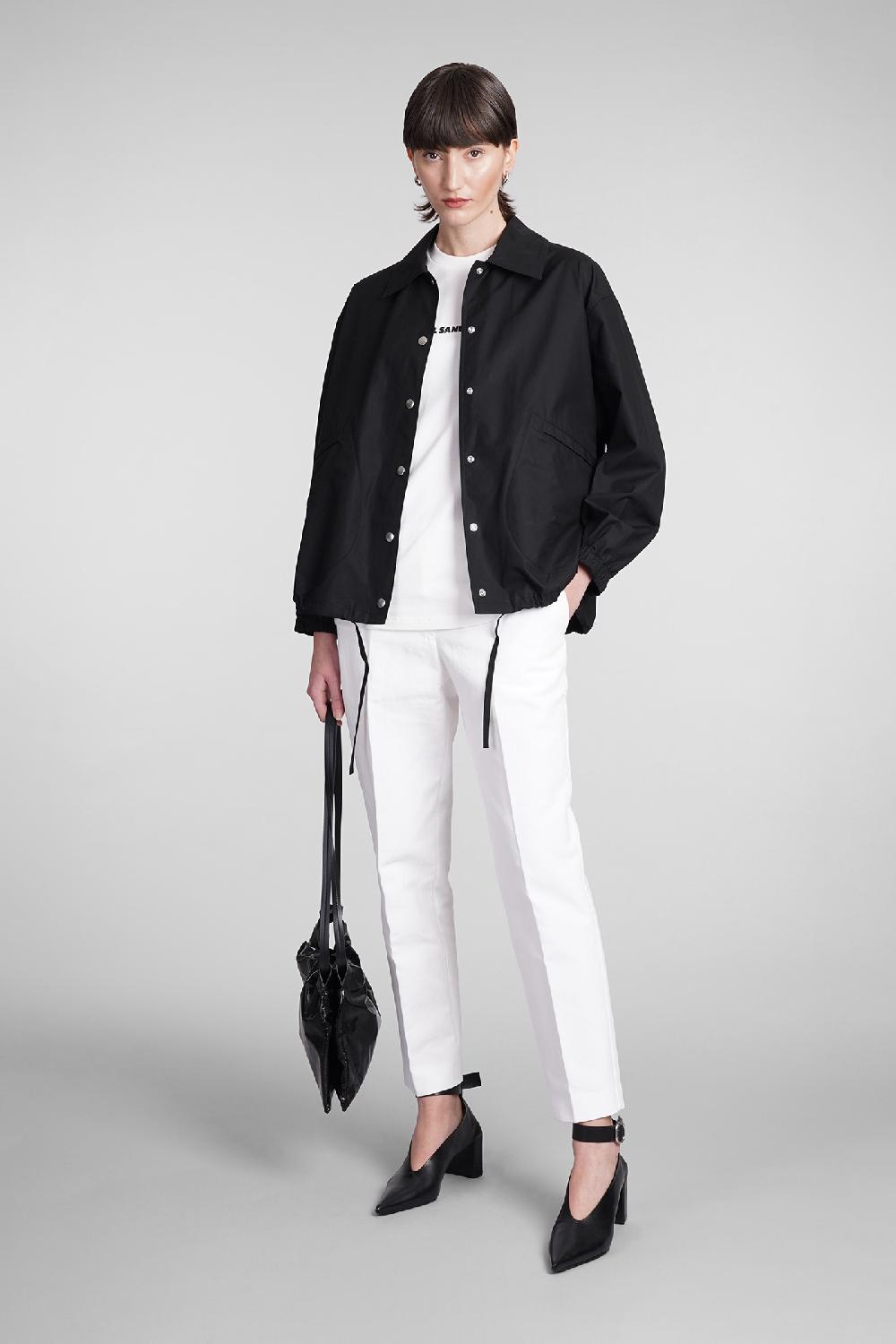 Deliberti Jil Sander Giacca Casual In Cotone Nero Cod. 375553 - Deliberti The Luxury Shopping