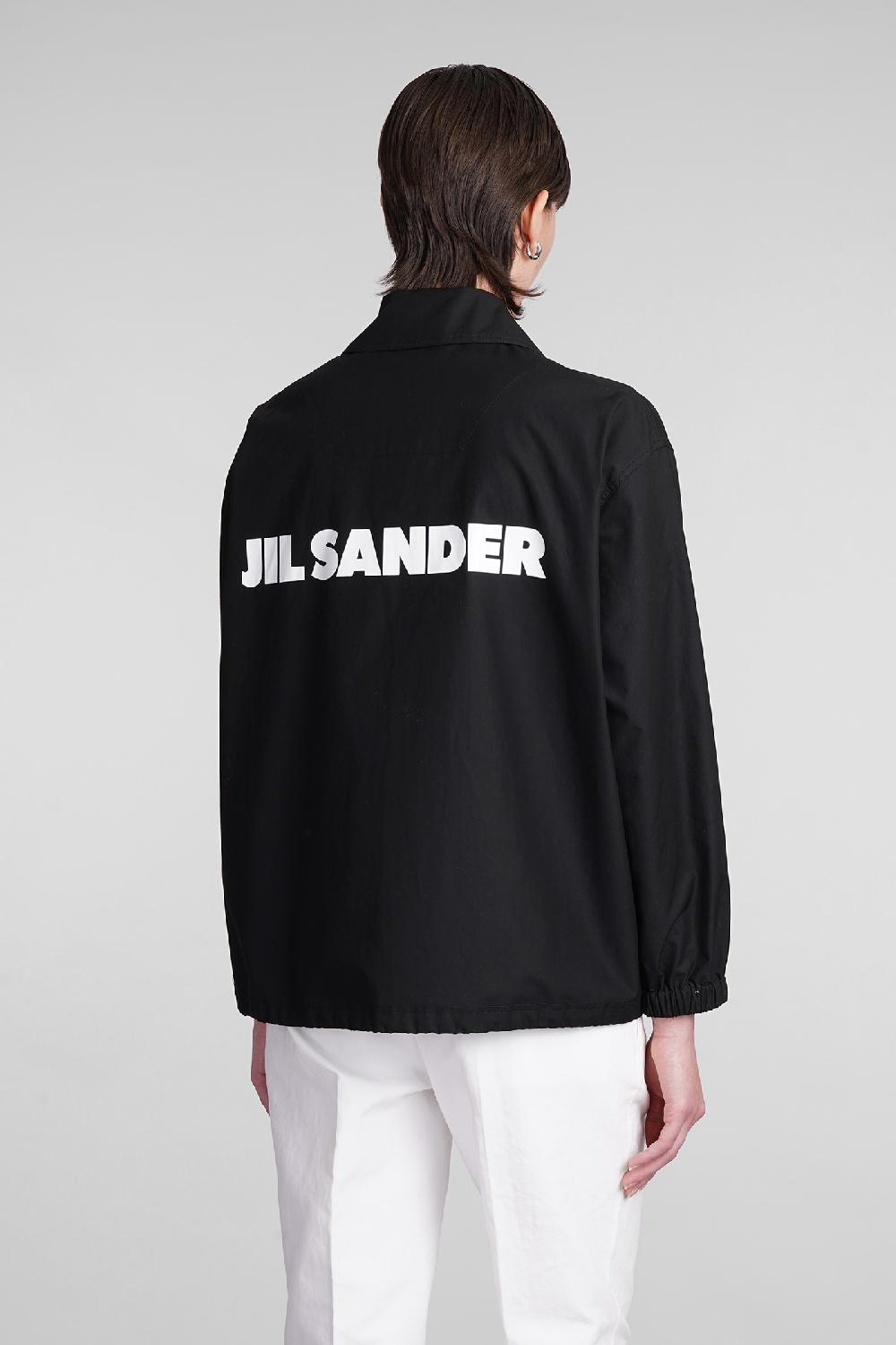 Deliberti Jil Sander Giacca Casual In Cotone Nero Cod. 375553 - Deliberti The Luxury Shopping