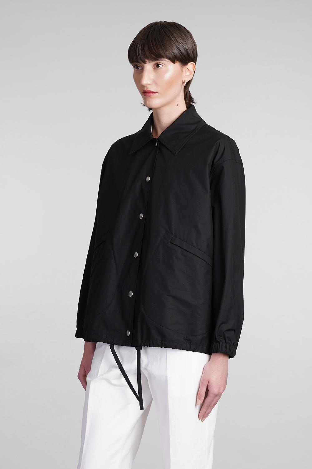 Deliberti Jil Sander Giacca Casual In Cotone Nero Cod. 375553 - Deliberti The Luxury Shopping