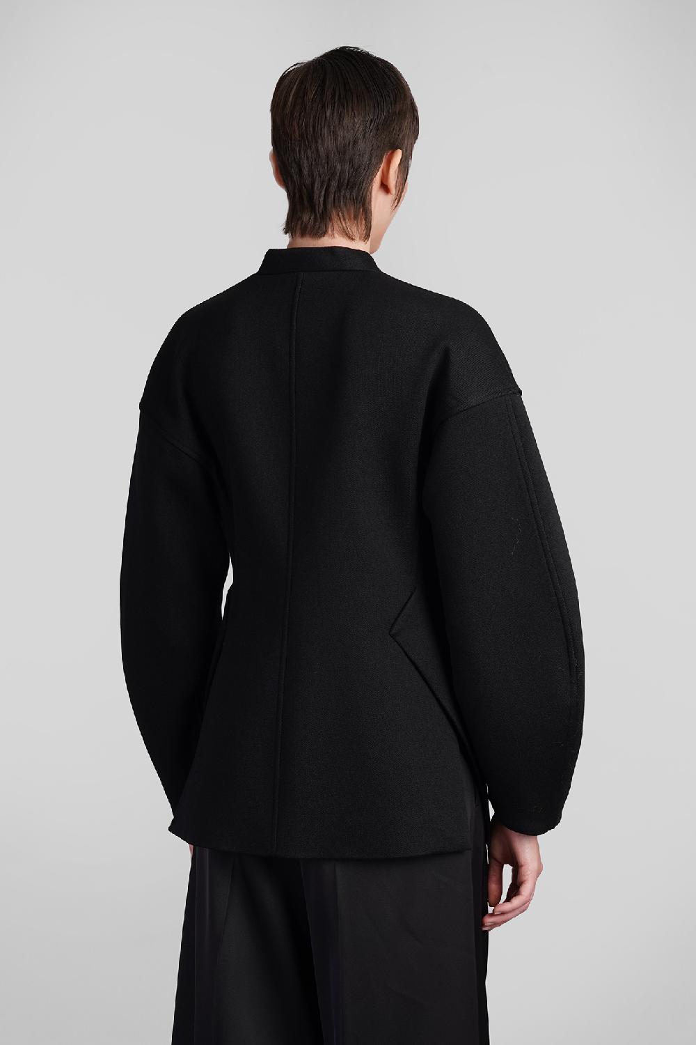 Deliberti Jil Sander Giacca Casual In Lana Nera Cod. 409651 - Deliberti The Luxury Shopping