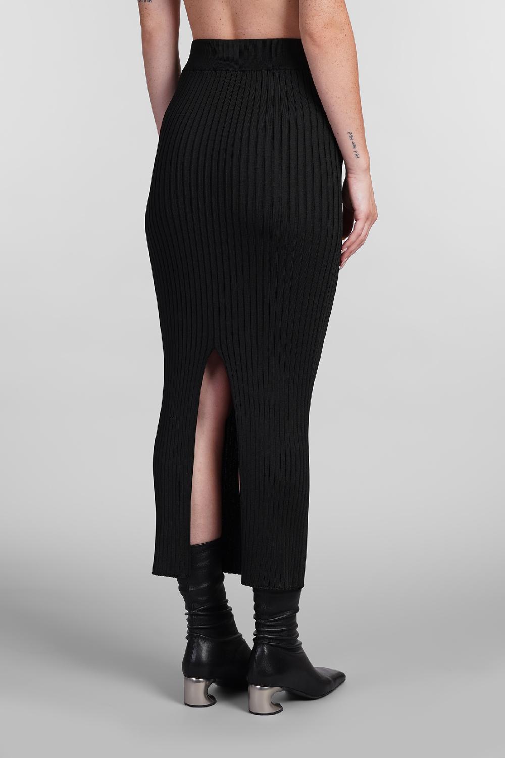 Deliberti Jil Sander Gonna In Viscosa Nera Cod. 404783 - Deliberti The Luxury Shopping