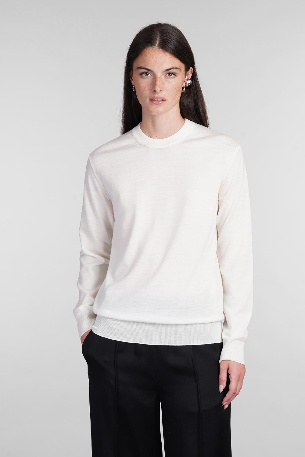 Deliberti Jil Sander Maglia in lana beige cod. 404772 - Deliberti The Luxury Shopping