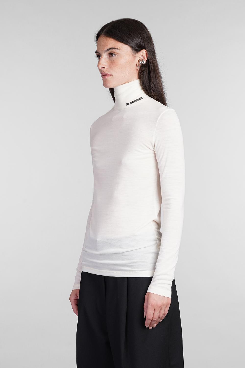 Deliberti Jil Sander Maglia In Lana Beige Cod. 404795 - Deliberti The Luxury Shopping