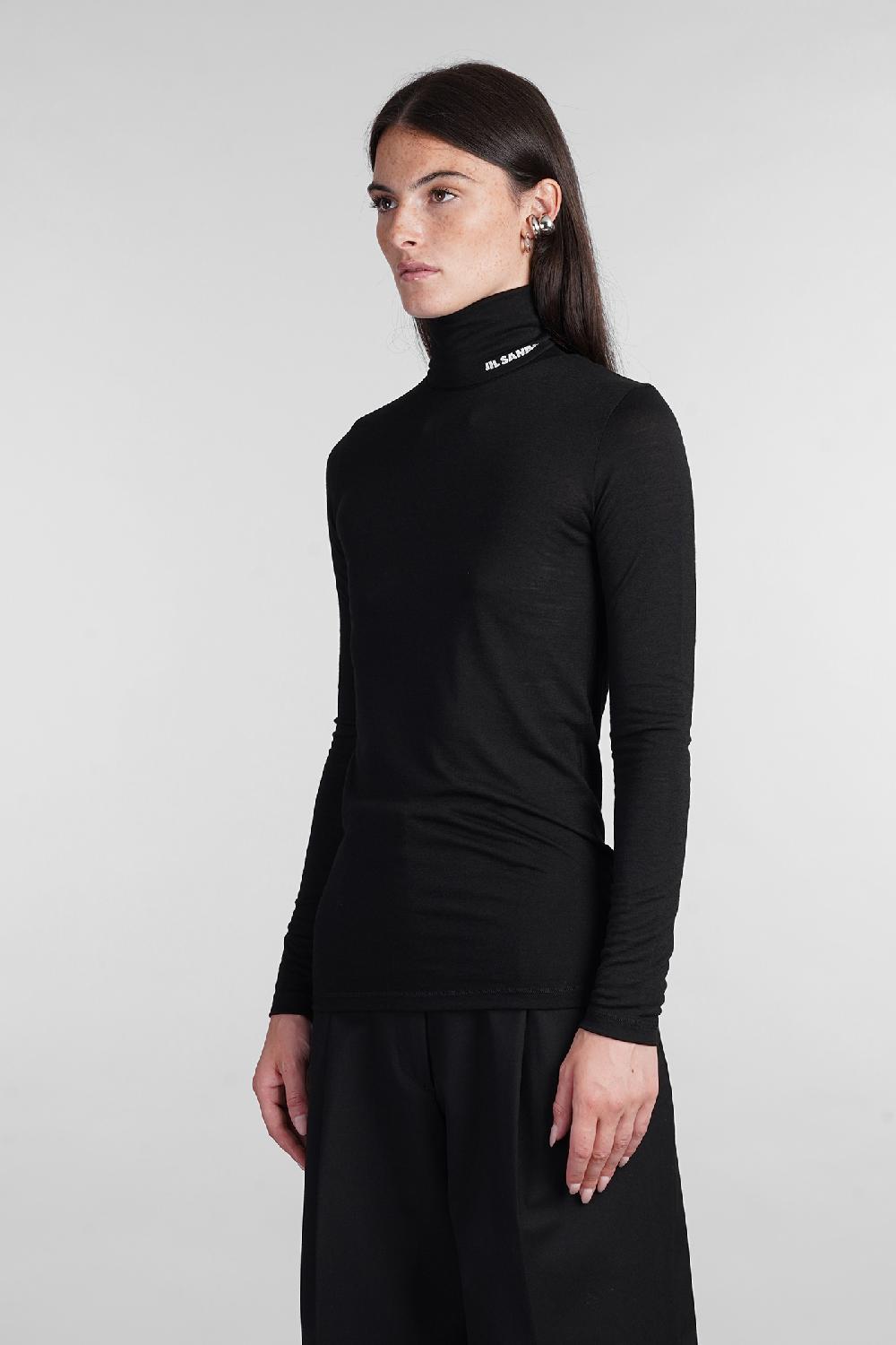 Deliberti Jil Sander Maglia In Lana Nera Cod. 404794 - Deliberti The Luxury Shopping