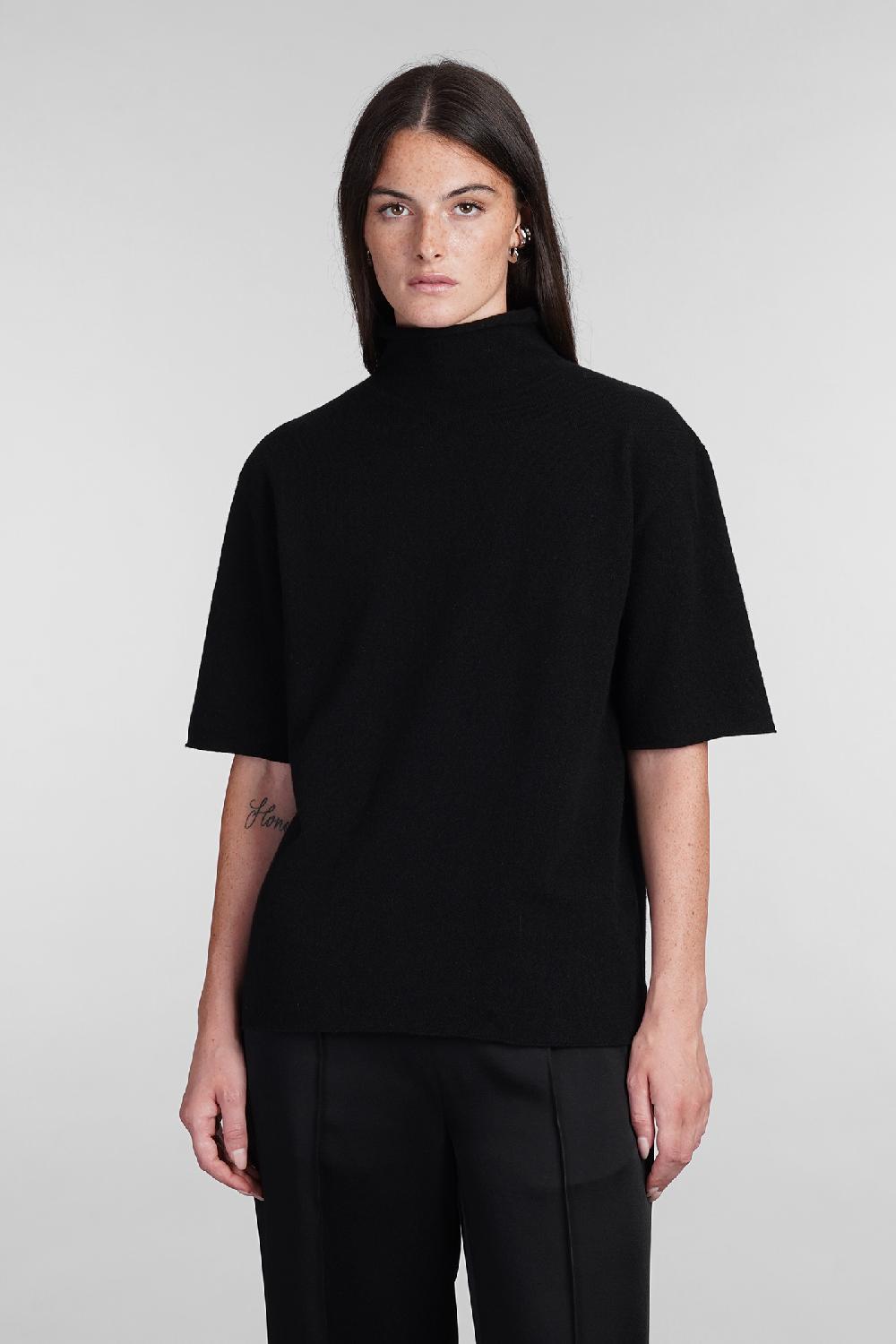 Deliberti Jil Sander Maglia in lana nera cod. 404796 - Deliberti The Luxury Shopping