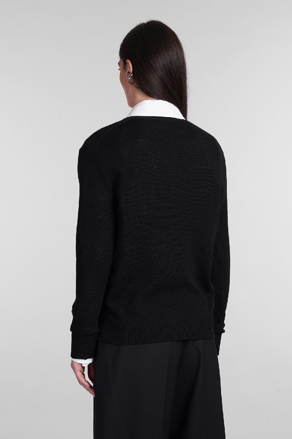 Deliberti Jil Sander Maglia In Lana Nera Cod. 404797 - Deliberti The Luxury Shopping