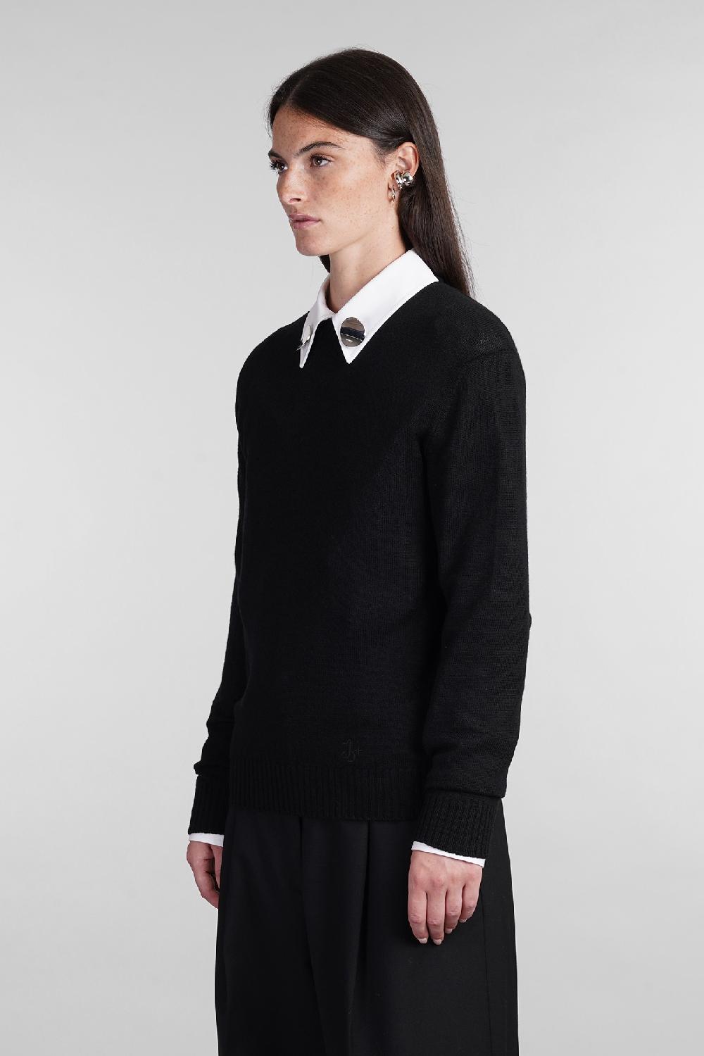 Deliberti Jil Sander Maglia In Lana Nera Cod. 404797 - Deliberti The Luxury Shopping