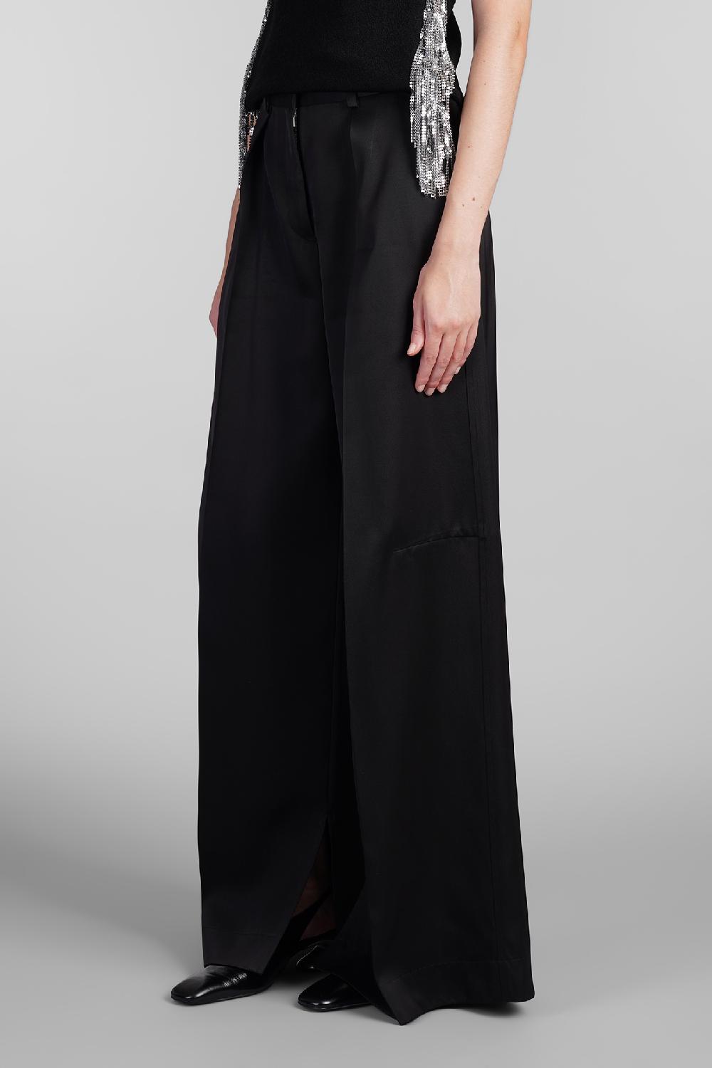 Deliberti Jil Sander Pantalone In Seta Nera Cod. 409386 - Deliberti The Luxury Shopping