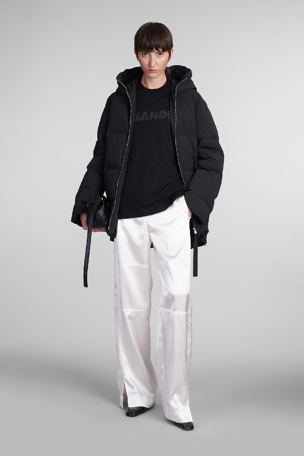 Deliberti Jil Sander Pantalone In Viscosa Bianca Cod. 408921 - Deliberti The Luxury Shopping