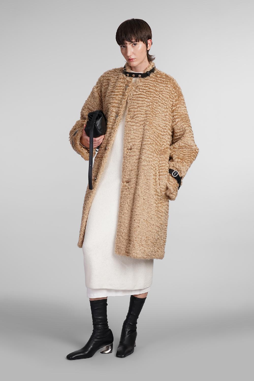 Deliberti Jil Sander Pelliccia In Mohair Beige Cod. 404776 - Deliberti The Luxury Shopping