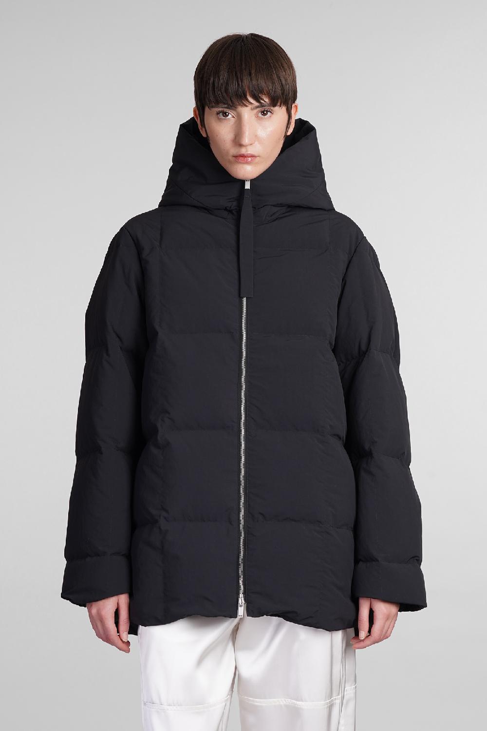 Deliberti Jil Sander Piumino in poliestere nero cod. 408914 - Deliberti The Luxury Shopping