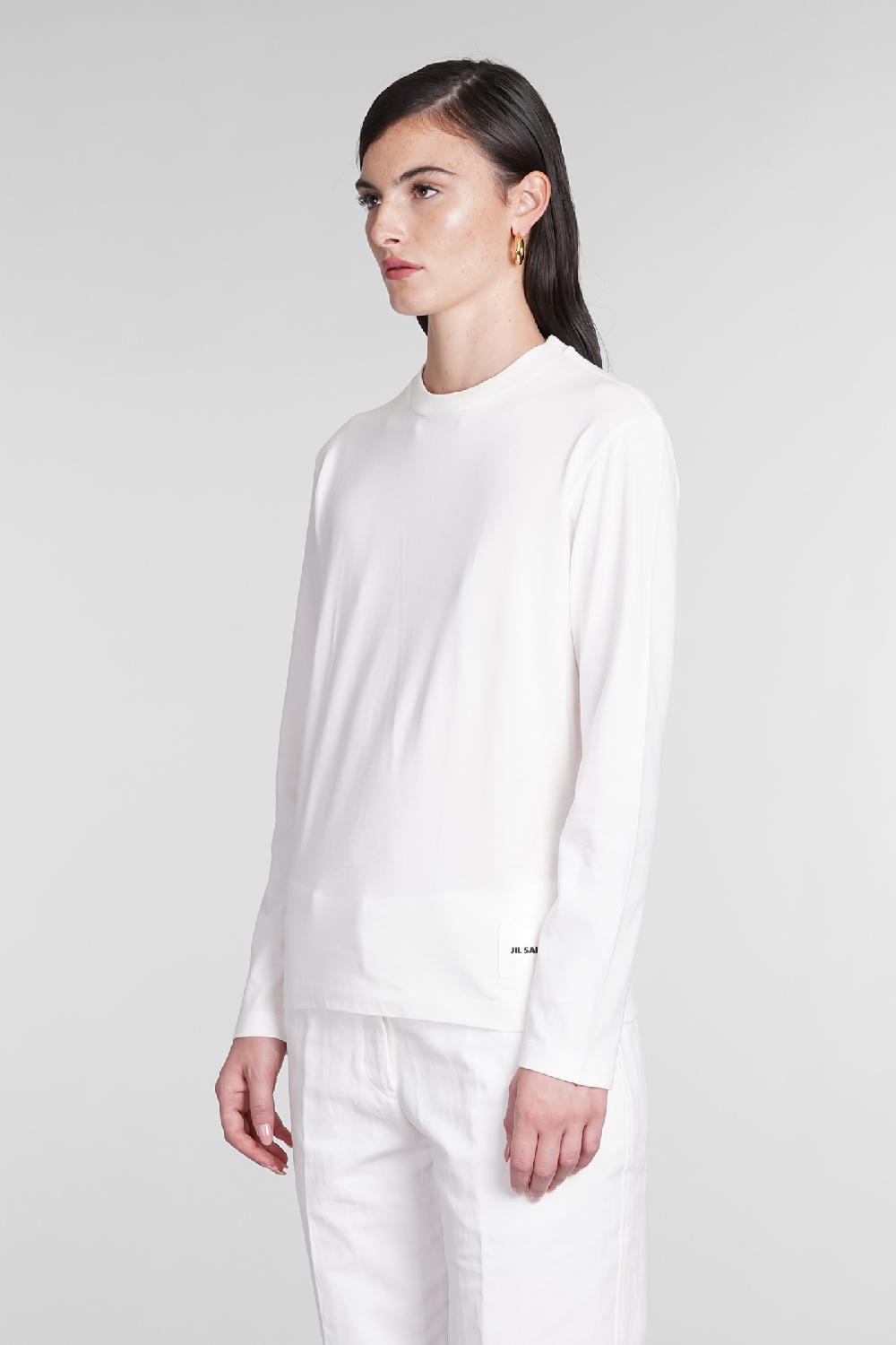 Deliberti Jil Sander T-shirt 3-pack In Cotone Bianco Cod. 381069 - Deliberti The Luxury Shopping