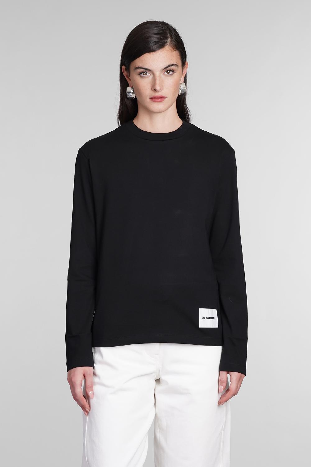Deliberti Jil Sander T-shirt 3-pack In Cotone Nero Cod. 381068 - Deliberti The Luxury Shopping