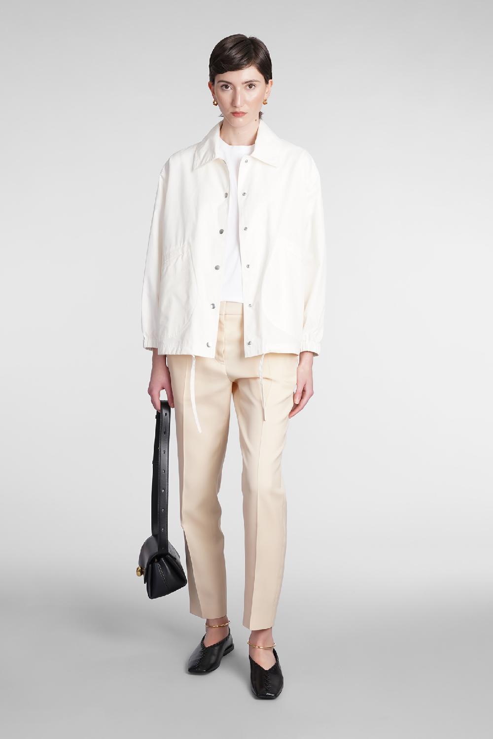 Deliberti Jil Sander T-shirt In Cotone Bianco Cod. 369052 - Deliberti The Luxury Shopping