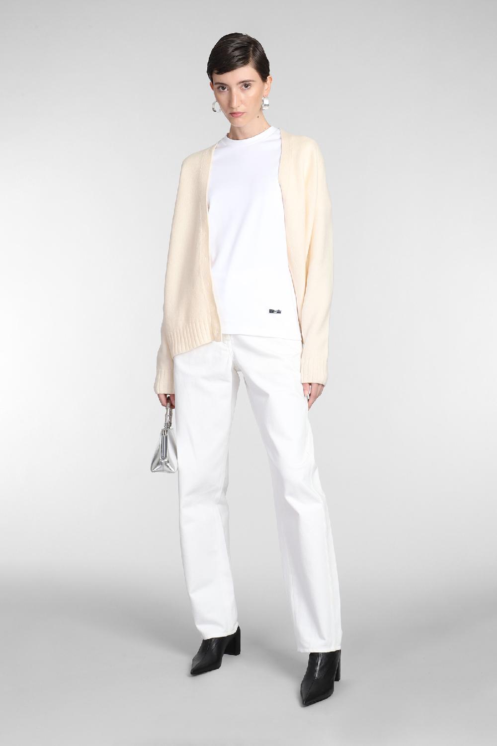 Deliberti Jil Sander T-shirt In Cotone Bianco Cod. 381766 - Deliberti The Luxury Shopping