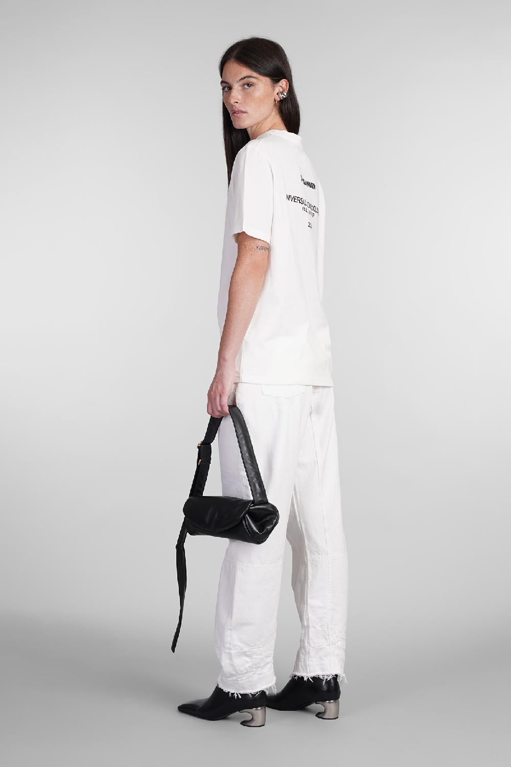 Deliberti Jil Sander T-shirt In Cotone Bianco Cod. 404777 - Deliberti The Luxury Shopping