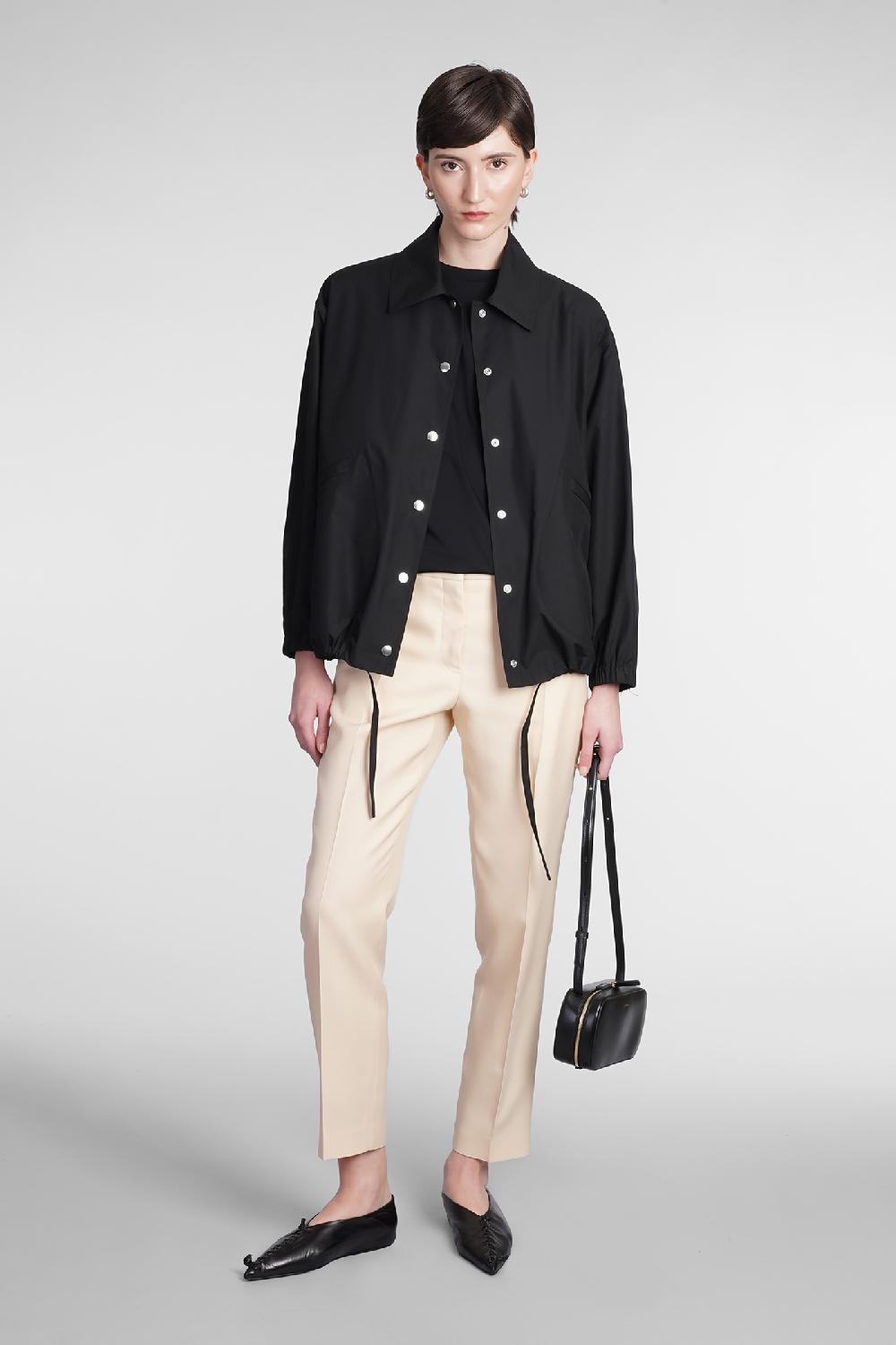 Deliberti Jil Sander T-shirt In Cotone Nero Cod. 368298 - Deliberti The Luxury Shopping