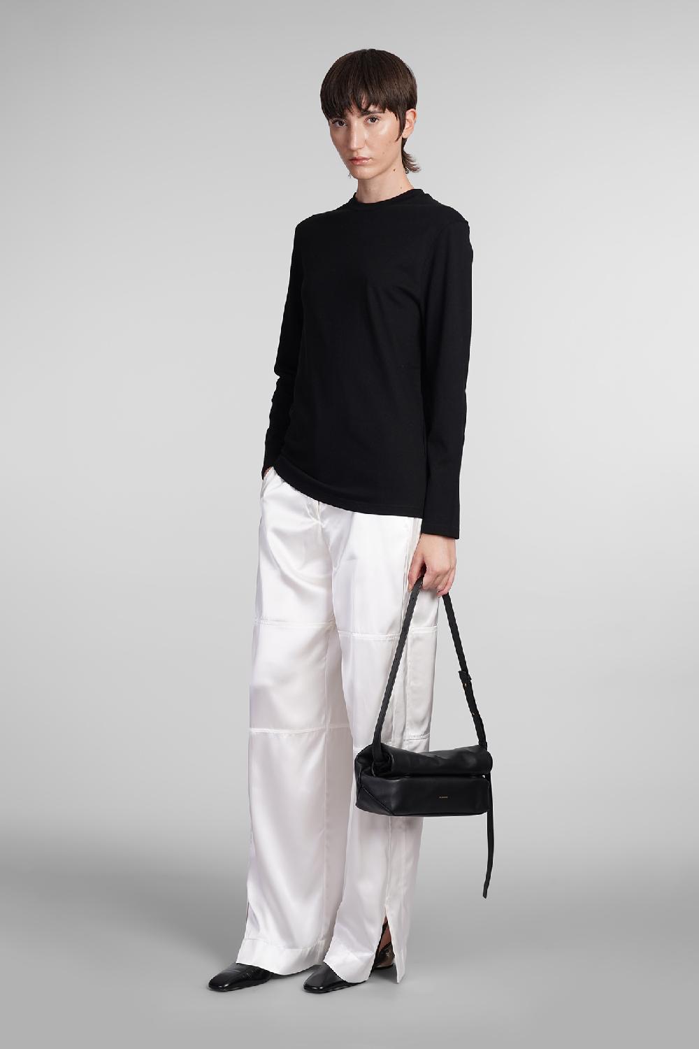 Deliberti Jil Sander T-shirt In Cotone Nero Cod. 404778 - Deliberti The Luxury Shopping