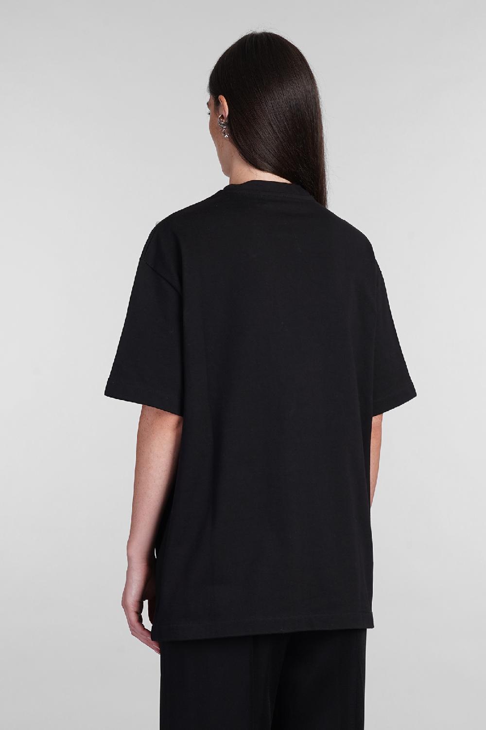 Deliberti Jil Sander T-shirt In Cotone Nero Cod. 404790 - Deliberti The Luxury Shopping