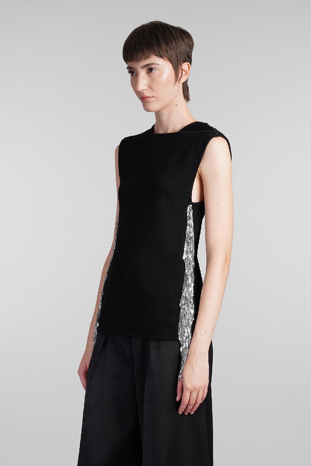 Deliberti Jil Sander Topwear In Viscosa Nera Cod. 409652 - Deliberti The Luxury Shopping