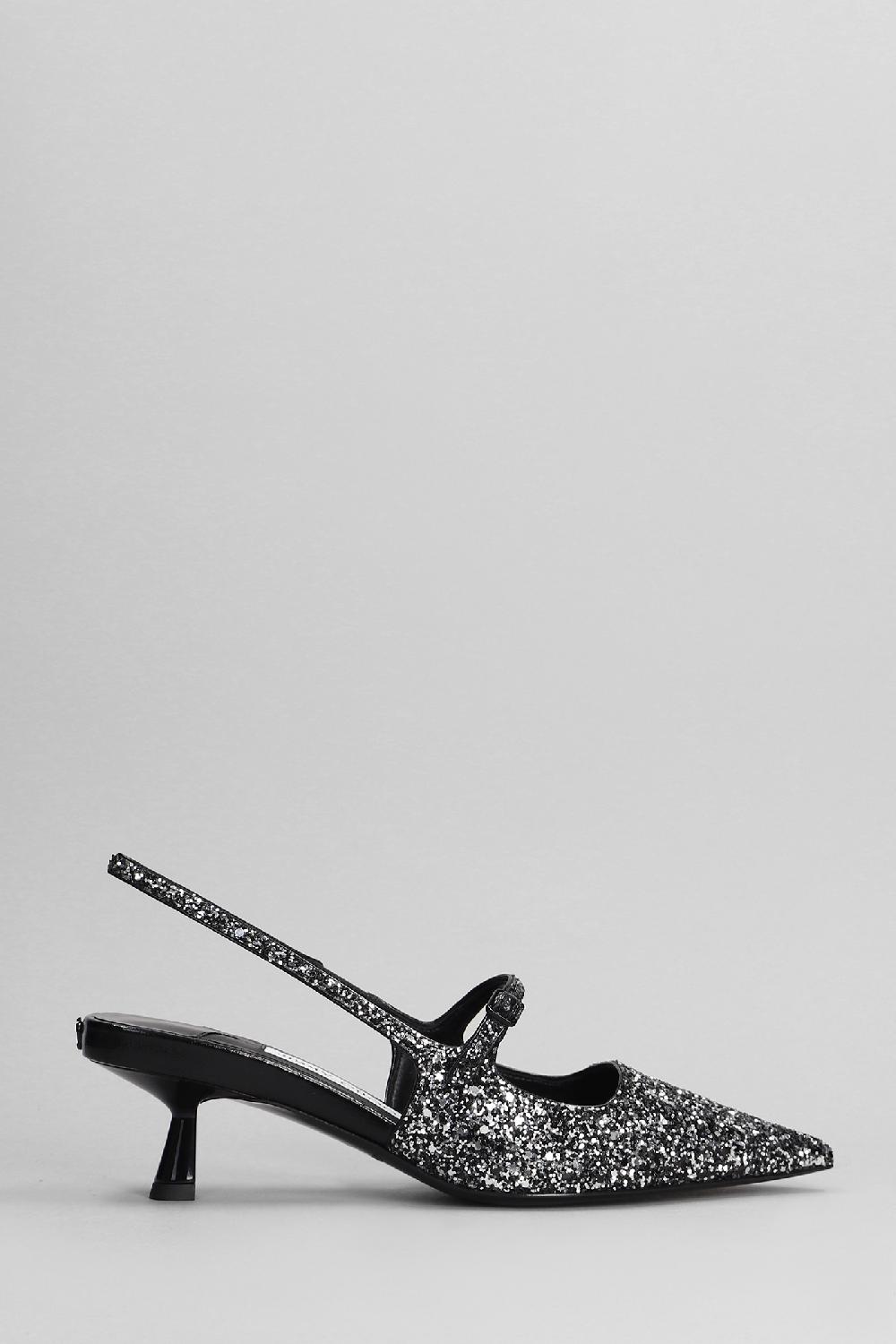 Deliberti Jimmy Choo Decollete didi 45 in glitter nero cod. 401986 - Deliberti The Luxury Shopping