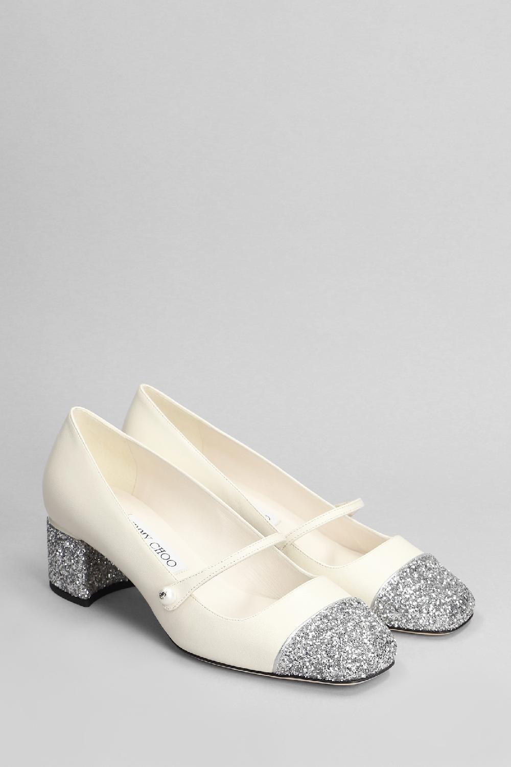 Deliberti Jimmy Choo Decollete Elisa 45 In Pelle Beige Cod. 401983 - Deliberti The Luxury Shopping