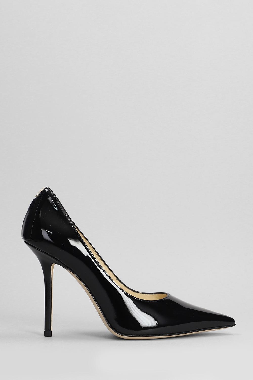 Deliberti Jimmy Choo Decollete love 100 in vernice nera cod. 403674 - Deliberti The Luxury Shopping