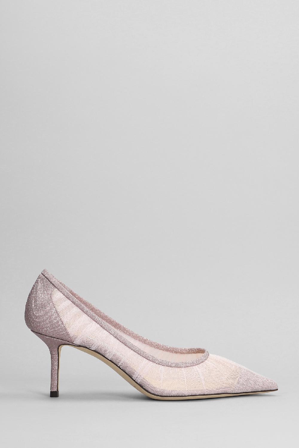 Deliberti Jimmy Choo Decollete love 65 in tulle rosa cod. 401987 - Deliberti The Luxury Shopping