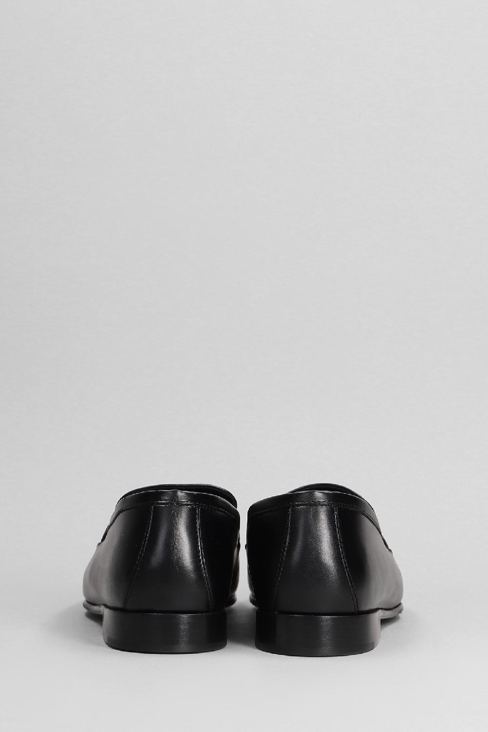 Deliberti Jimmy Choo Mocassini Diamond Tilda In Pelle Nera Cod. 401979 - Deliberti The Luxury Shopping