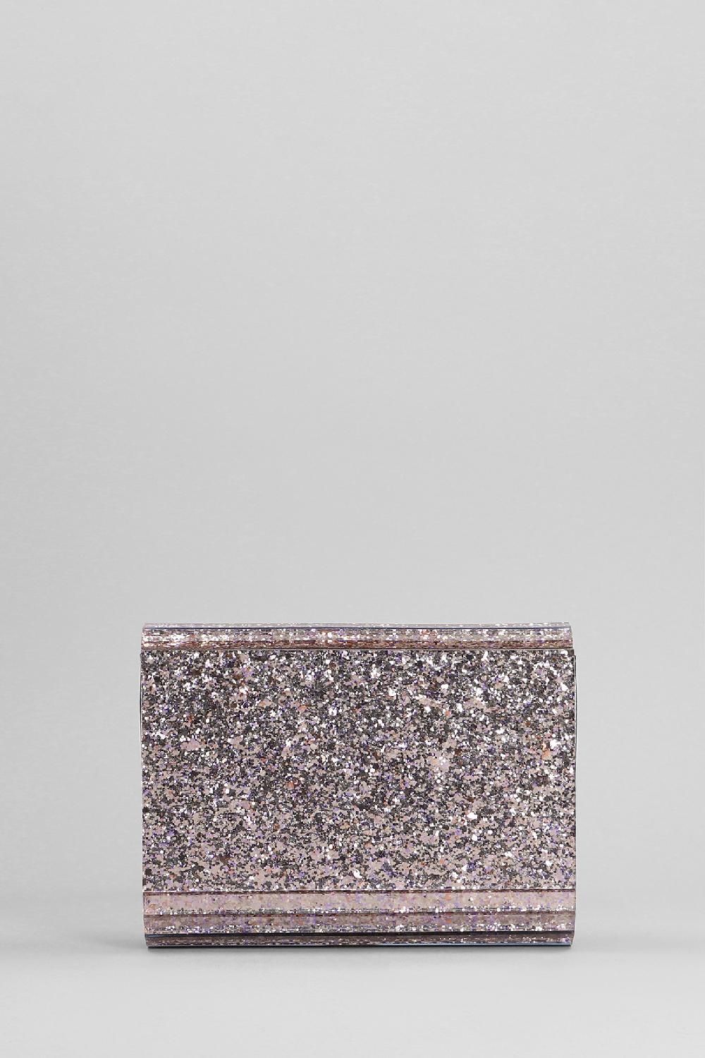 Deliberti Jimmy Choo Pochette Candy In Acrilico Argento Cod. 396386 - Deliberti The Luxury Shopping