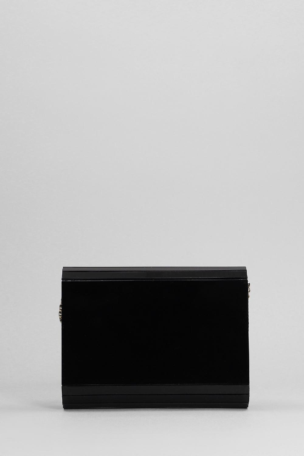 Deliberti Jimmy Choo Pochette Candy In Acrilico Nero Cod. 396375 - Deliberti The Luxury Shopping