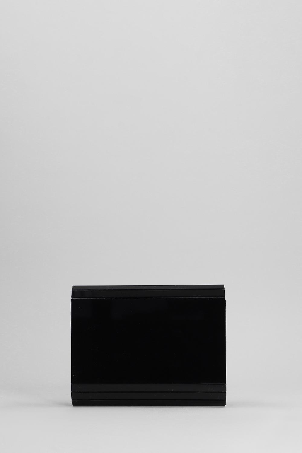 Deliberti Jimmy Choo Pochette Candy In Acrilico Nero Cod. 401992 - Deliberti The Luxury Shopping