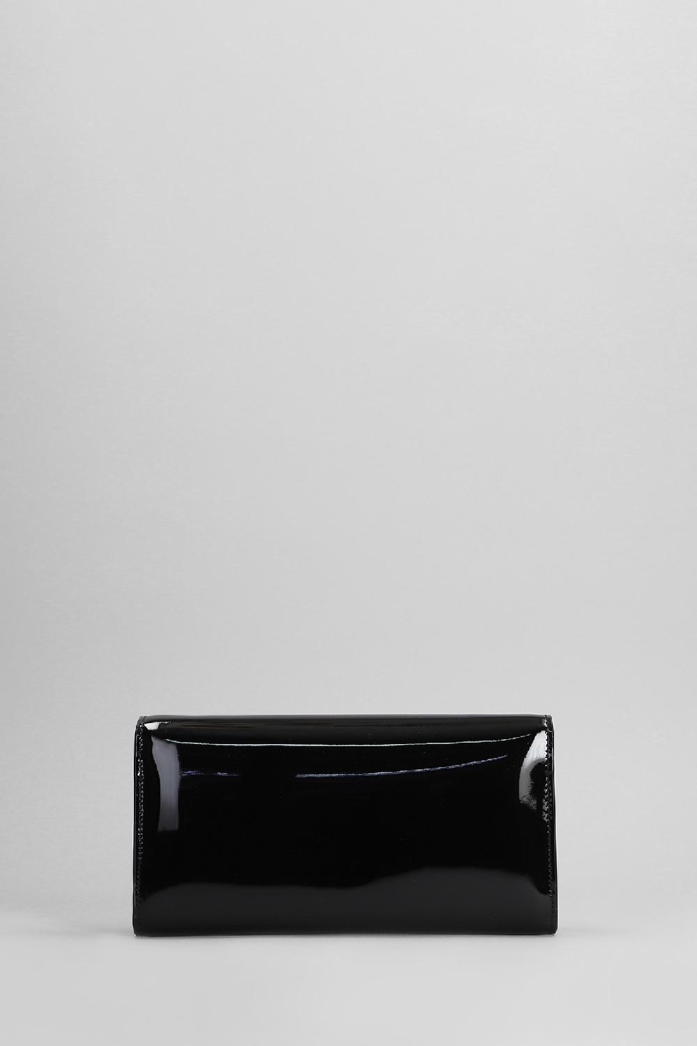 Deliberti Jimmy Choo Pochette Emmie In Pelle Nera Cod. 401988 - Deliberti The Luxury Shopping