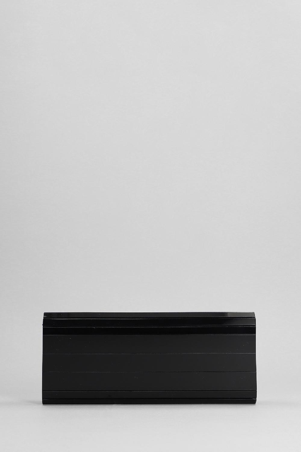 Deliberti Jimmy Choo Pochette Sweetie In Acrilico Nero Cod. 401991 - Deliberti The Luxury Shopping