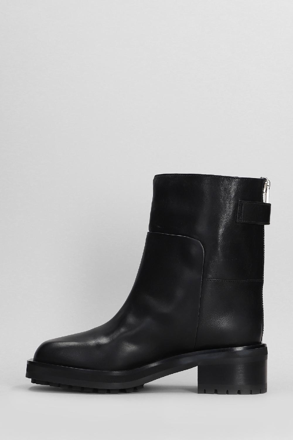 Deliberti Jimmy Choo Tronchetti Tacco Basso Brooklyn Ab 50 In Pelle Nera Cod. 405011 - Deliberti The Luxury Shopping