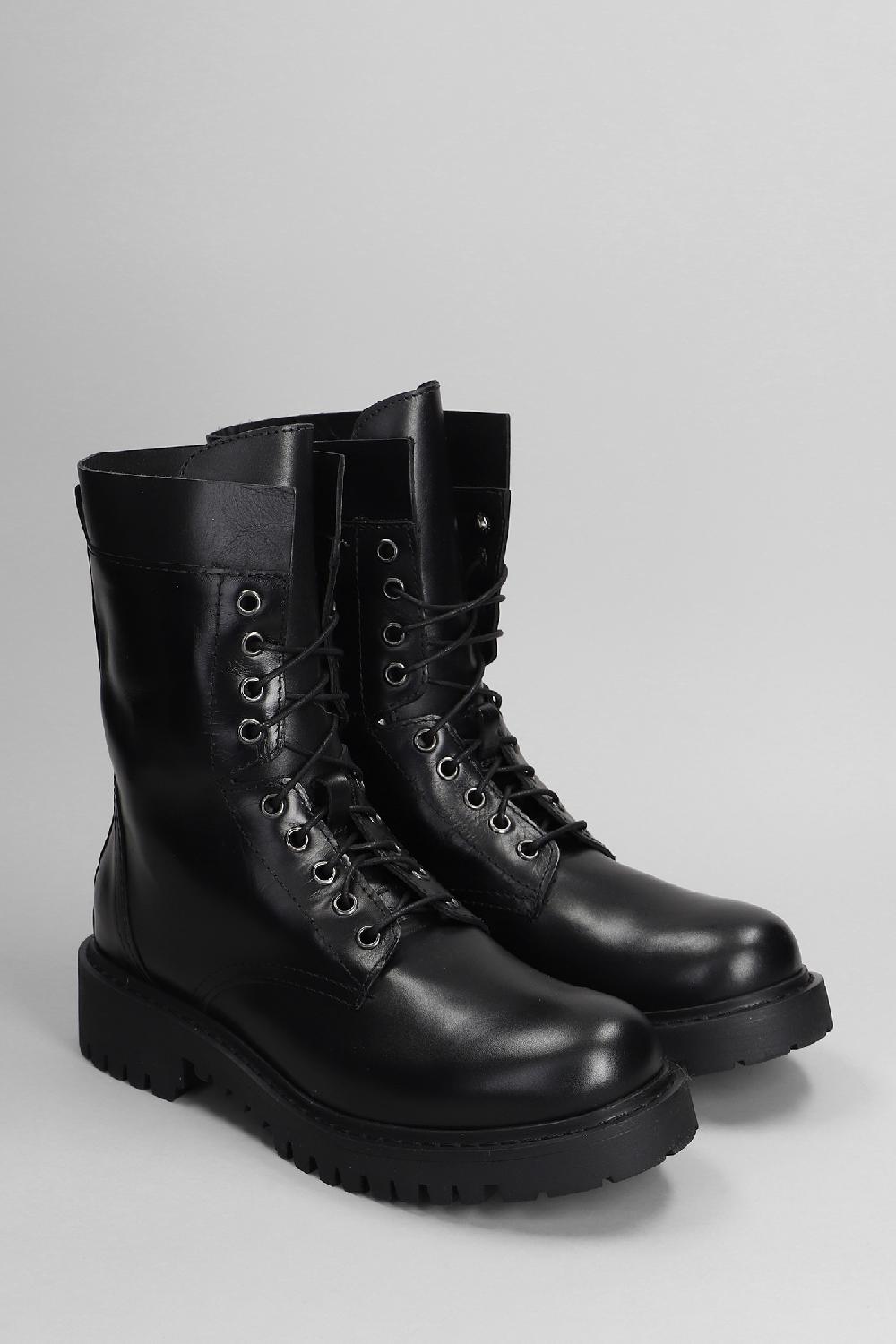 Deliberti Julie Dee Anfibi In Pelle Nera Cod. 406774 - Deliberti The Luxury Shopping